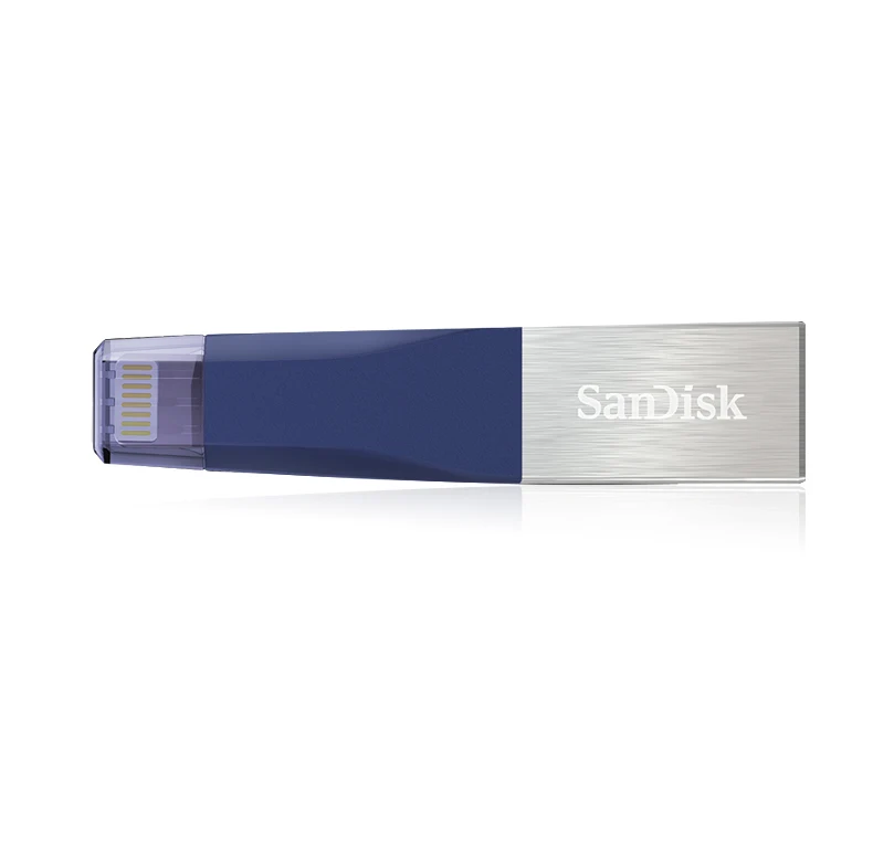 Флеш-накопитель sandisk USB iXPAND 3,0 OTG 32 Гб 64 ГБ, флеш-накопитель Lightning на металлическую ручку 128 ГБ, u-диск для iPhone, iPad, iPod, карта памяти