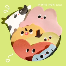 

30Sheets/pack Cow Dog Pig Apple Memo Pad Stickers Decal Sticky Notes Scrapbooking Diy Kawaii Notepad Diary 809