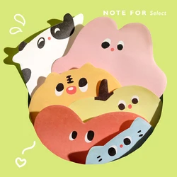 Autocollants Kawaii pour Scrapbooking, bloc Notes, vache, chien, cochon, Apple, pour journal intime, Diy bricolage, 30 feuilles/paquet, 809 