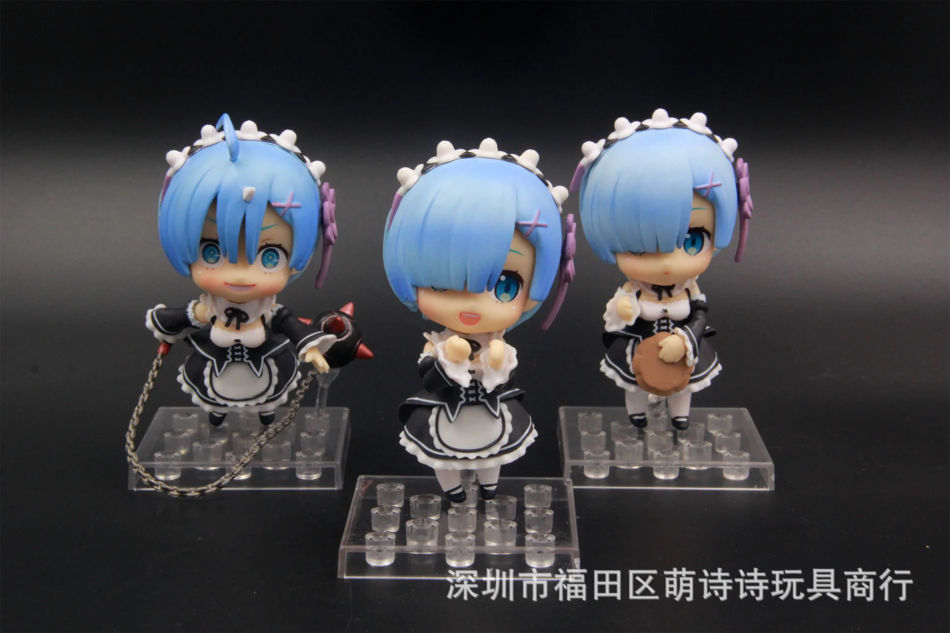 Zero-Based a Different World Life REM Cute Garage Kit 3-Doll Garage Kit Модель украшения