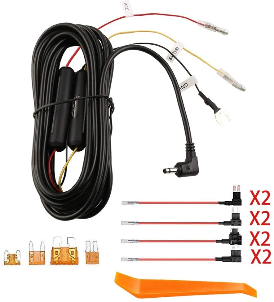 radikal Delvis indtil nu 15ft Dash Cam Hardwire Kit Parking Mode ,for Thinkware Twa-sh Dash Cam  Hardwire Harness For Q800 Pro F800 F770 X550 X500 F50 - Battery Jump Cable  - AliExpress
