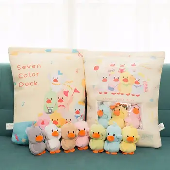 

sweet candy plush toys simulation snack throw pillow kawaii sakura rabbit plush creative A bag of 8pcs toys for children/baby