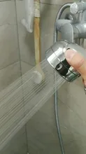 Shower-Head Stop-Button Rotating Water-Pressure Adjustable Degrees 360 with 3-Mode