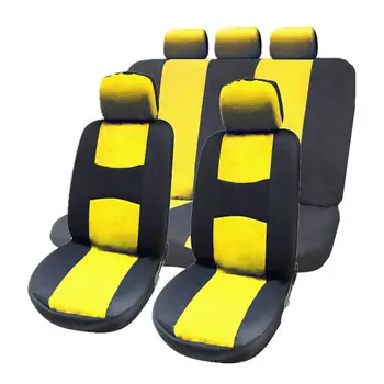 

Universal 9Pcs Car Seat Covers Car Styling Automobile Seat Protection Cover Vehicle Seat Covers Car Accessories