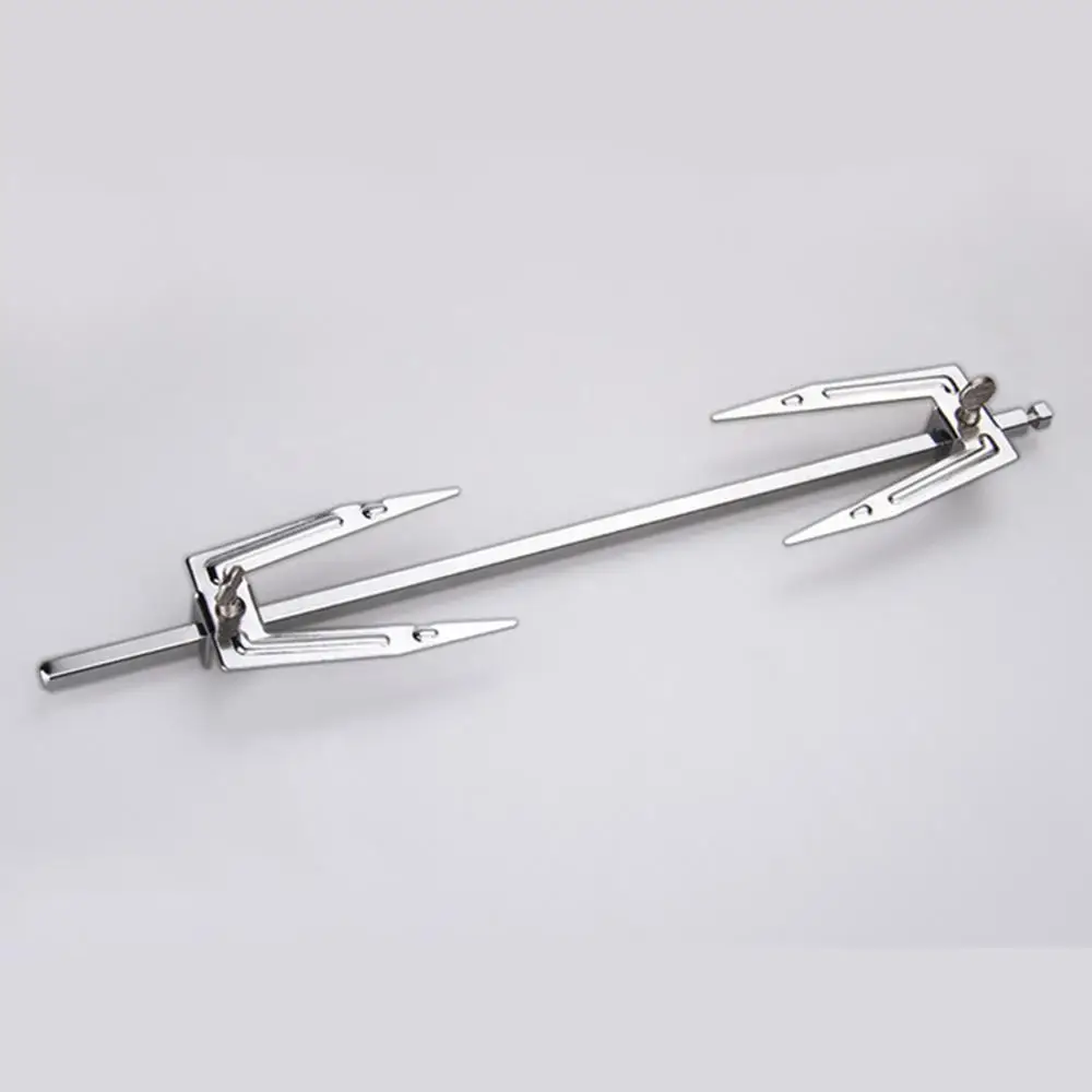 Oven Accessories Rotisserie Utensil Steel Roast Chicken Skewer Cook BBQ Grilled Chicken Fork Rack Shelf Air Fryer Kitchen Tool