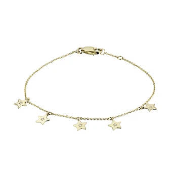 

Bracelet of yellow gold with diamond e0301br03185800