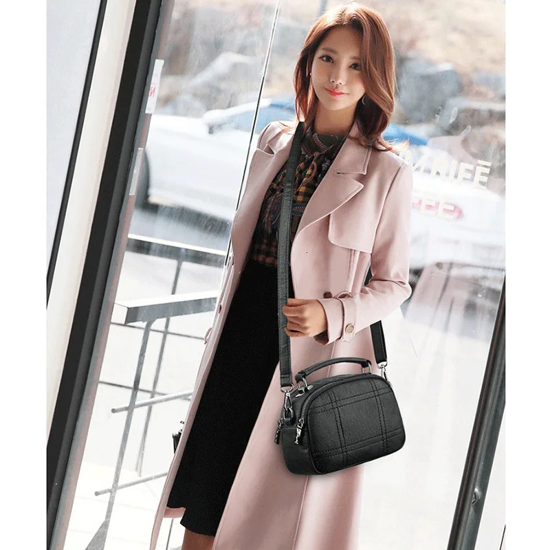 Women Messenger Bags Crossbody Bags For Women Soft Leather Shoulder Bag Sac A Main Small Handbags High Quality Flap Bag