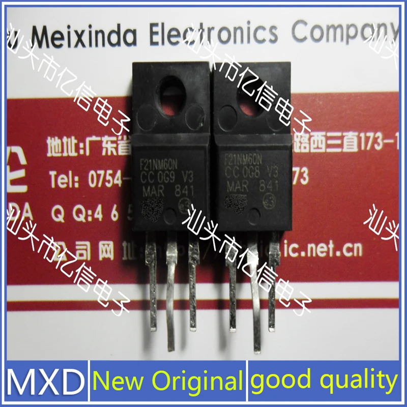 

5 шт./лот новый оригинальный F21NM60N полевой эффект МОП-трубка STF21NM60N может заменить F21NM50N хорошее качество