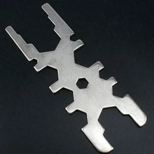 Сервисный ключ для смесителя, катушка для кухни, легкая установка, углеродистая сталь, прочная гайка, сальник, инструменты для обслуживания, простые аксессуары, краны для ванной комнаты