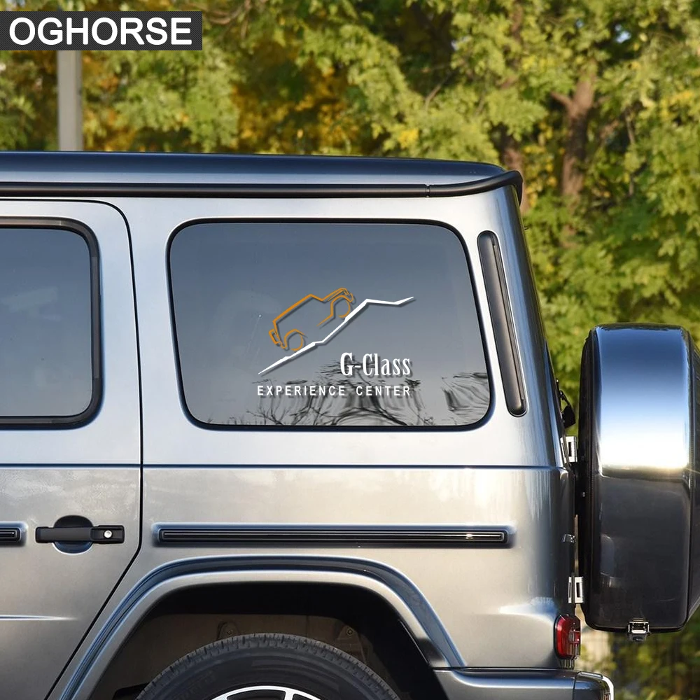 1 шт. Светоотражающая наклейка на окна автомобиля для Mercedes Benz G class G63 G65 G500 G400 W463 AMG аксессуары