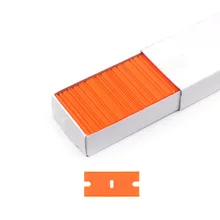 

100pcs Plastic Razor Scraper Blades Double Edged For Phone Repair Car Wrapping Window Tint Glue Residue Remove Tool Gadgets ZM56