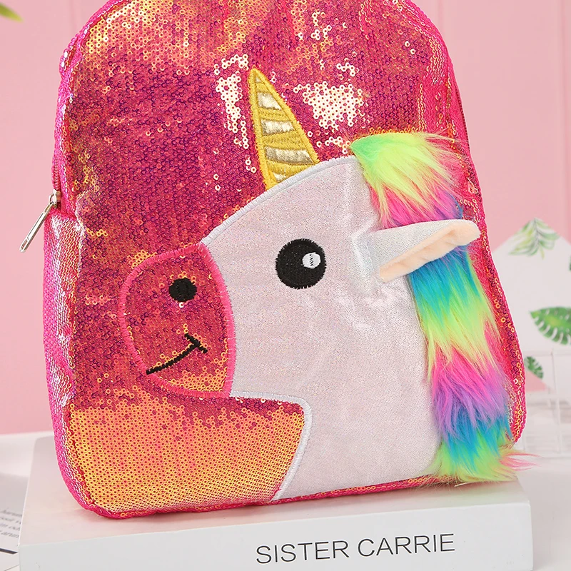 Unicorn Plush Backpack