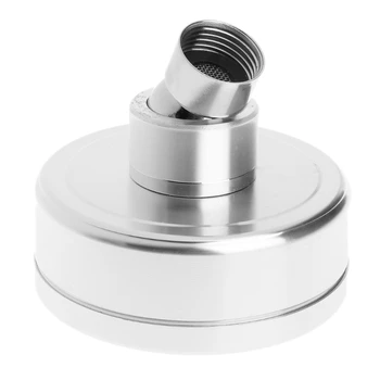 

Aluminum Space Pressurized Shower Head 3.2inch Nozzle Bathroom Hotel Sprinkler