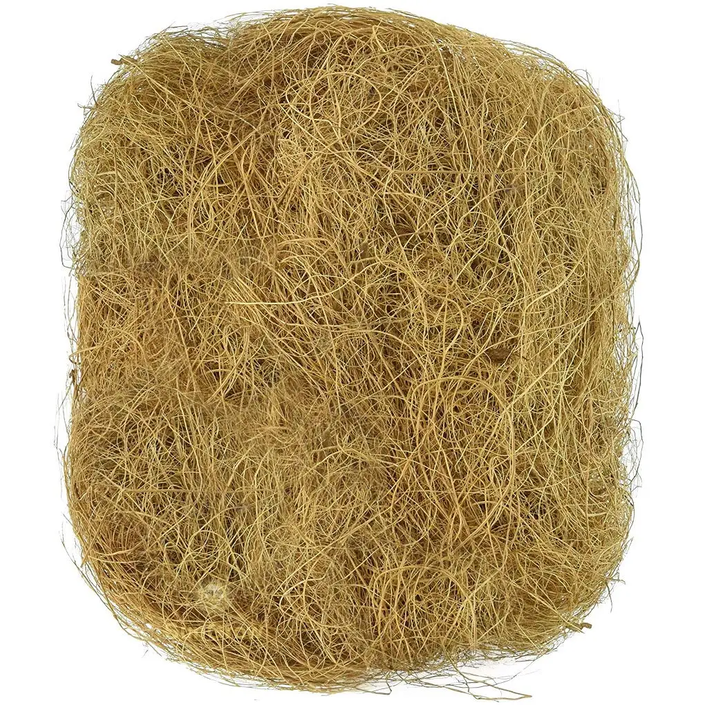 

Coconut Fiber Bedding For bird Playing Chewing Sterilized Coco 100% Natural Small Pet's Nest Anti-bacteria formation 30g