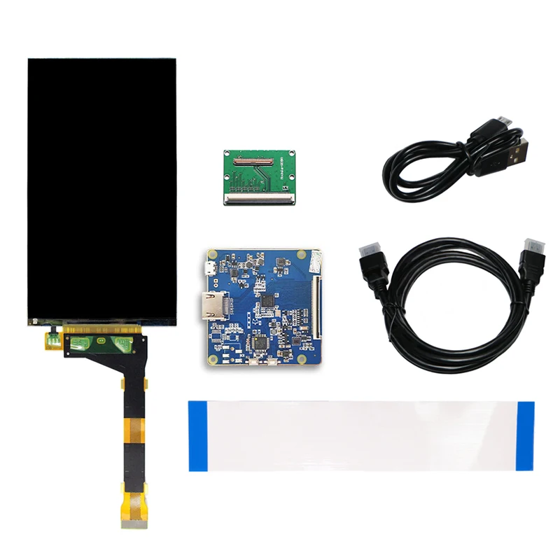 Display Lcd para Impressora Afiado 5.5×1440 2k Ls055r1sx04 Hdmi Compatível com Mipi Placa Remove com Luz de Fundo
