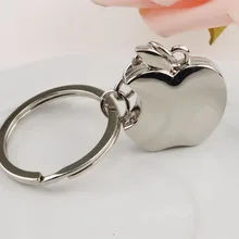 Для мобильных телефонов Apple, металлические брелки для ключей, Творческий Apple подвески с ключиками рекламной деятельности, настраиваемый подарок, прямые поставки с завода