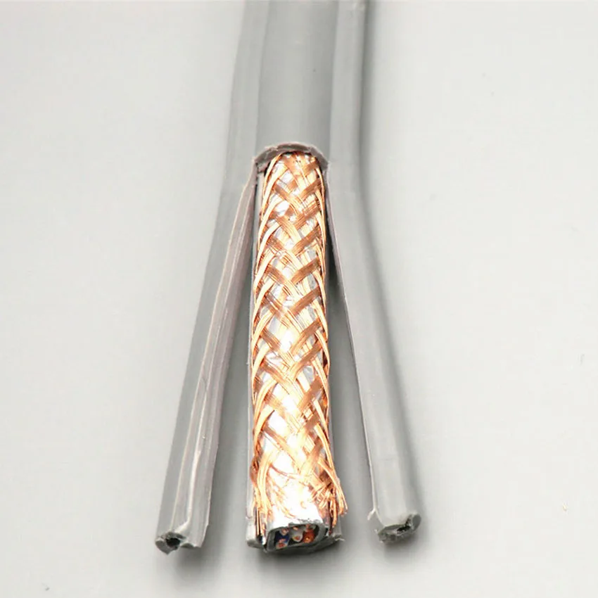 Экранированный кабель лифта cat5e для Ethernet со стальной проволокой плоский Лифт