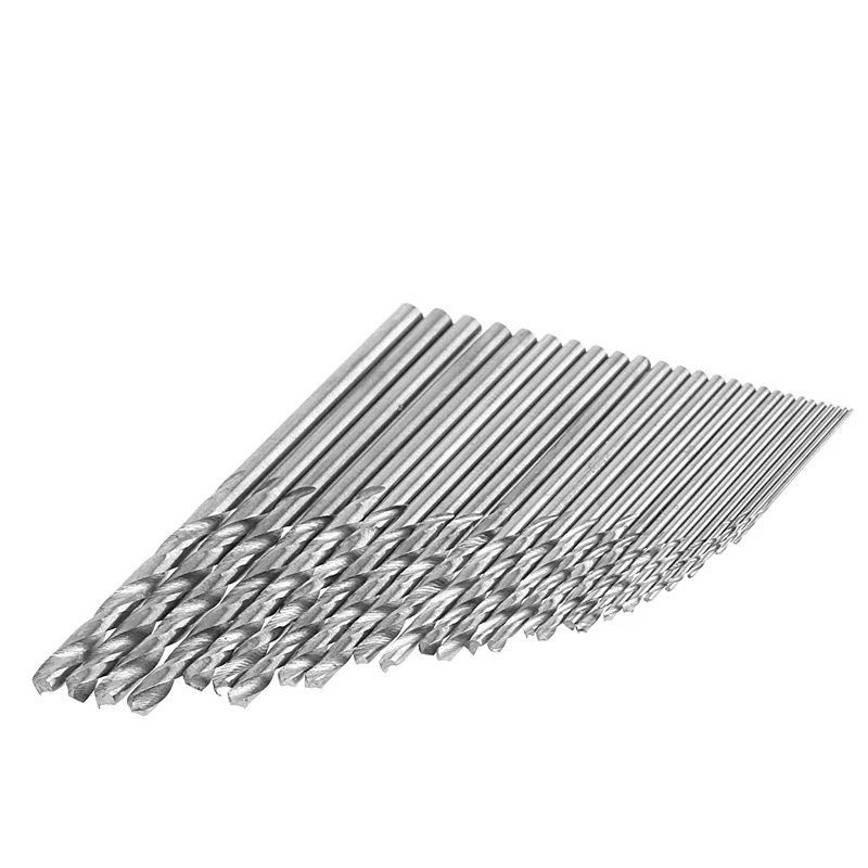 1 Set 10 Pcs 0.5mm Multifunction Tiny Micro HSS Straight Shank Twist Drilling Bits 1 Set 10 Pcs 0.5mm Multifunction Tiny Micro HSS Straight Shank Twist Drilling Bits