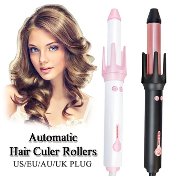 

Automatic Curling Electric Hair Curler 360 Rotating Ceramic Constant Temperature Wand Magic Fast Styling Tool Iron Care Roller