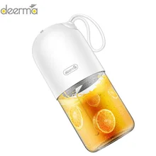 Youpin Deerma DEM-NU01, портативная мини-соковыжималка для фруктов, кухонный Электрический миксер, мини Капсульная форма, мощная электрическая соковыжималка