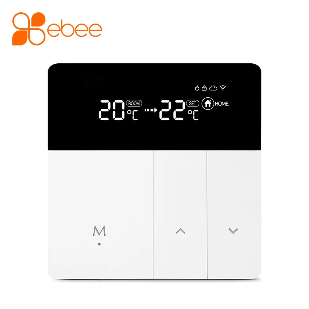 Беспроводной смарт термостат EBEE Wi Fi регулятор температуры для электрического