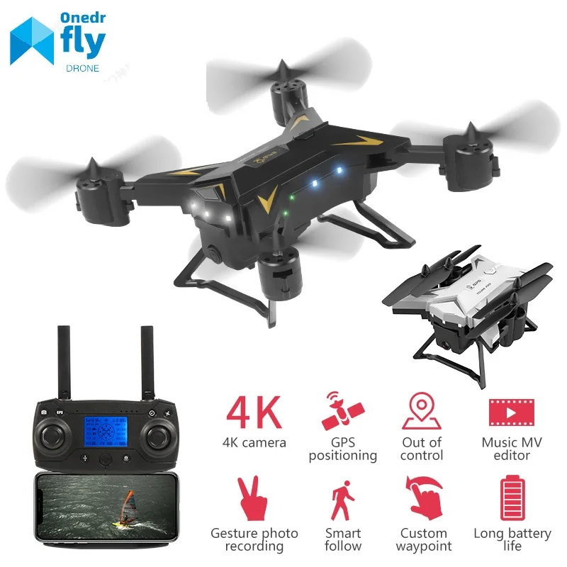 

New Arrival GPS KY601S Drone Quadcopter 2000 Meters Control Distance RC Helicopter Drone with 5G 4K HD Camera Nice Gift And Toys