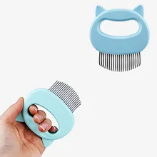 

Pet Combs Shedding Comb Cat Accessories Gatos Accesorios Dog Hair Remover Dog Cat Grooming Brush Pet Supplies для кошек