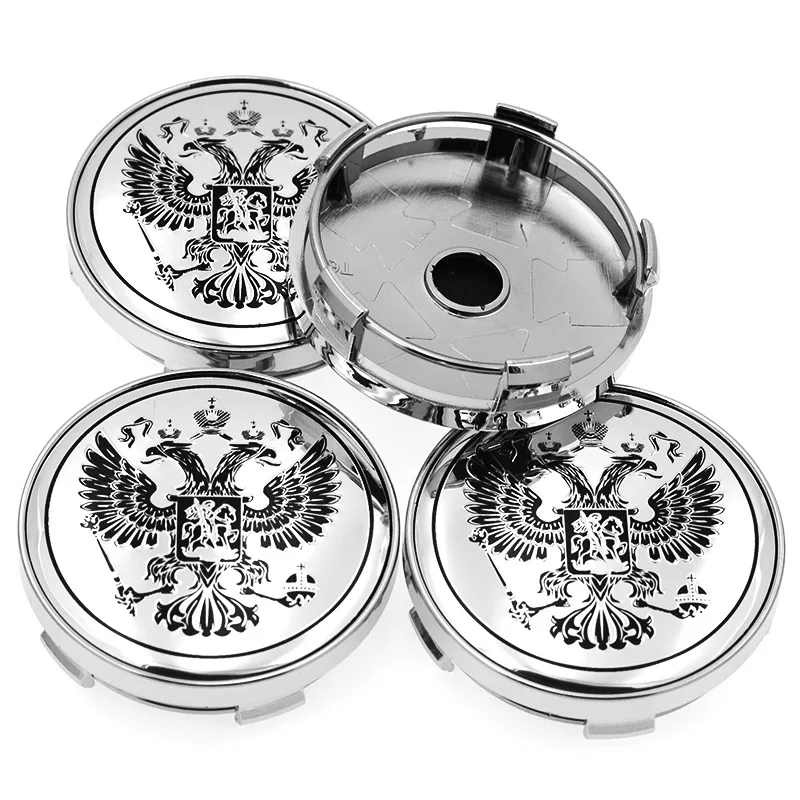 Car Wheel Center Caps Hub Cap 4Pcs 60mm for LADA TOYOTA NISSAN Hyundai KIA Chevrolet Mitsubishi Ford BMW wheel hub caps