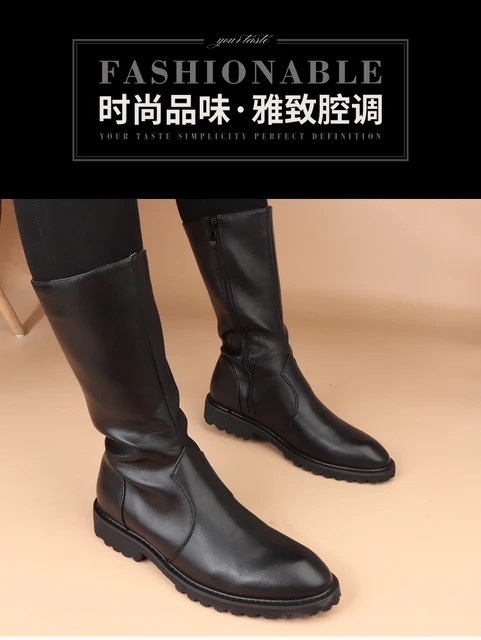 Botas Largas Precio Botas De Cuero Hombre Botas De Caballero Para