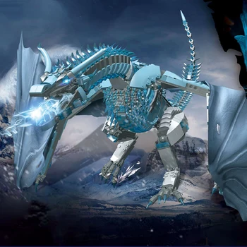 

Game Thrones Dragon Viserion Black Death Balerion Action Figures Building Blocks Collectible Toys for Gift Juguetes Brinquedos