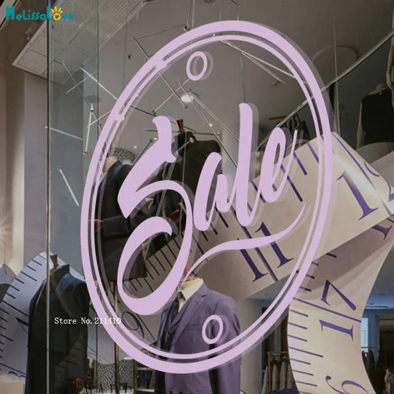 I Segni Di Sconto Attirano I Clienti Adesivo Per Finestre Super Shopping Commercio Elettronico Decorazioni Per Ufficio Vendita Autoadesiva Logo Decalc