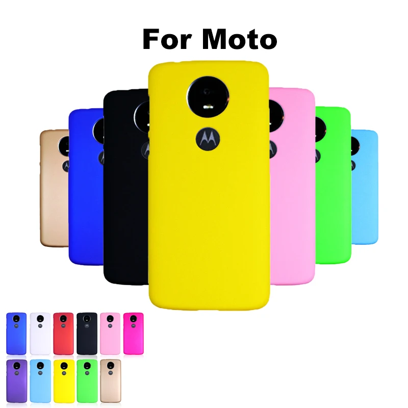 Жесткий матовый чехол ярких цветов для Moto One Vision P40 G7 POWER p30 E5 G6 Z3 Z2 play plus|Бамперы| |