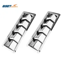 BSET MATEL 5 слотов SS 304 лодка морская квадратная вентиляционная решетка вентиляционная решетчатая решетка