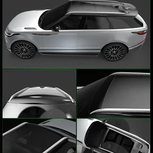 2 шт. Серебряный левый и правый алюминиевый стеллаж для крыши бар железнодорожный подходит для J-a-g-u-a-r F-pace подходит для Jaguar XF fpace