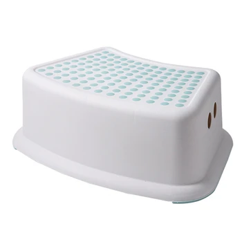 

BMBY-2Pcs Bench Plastic Stool Bathroom Feeding Hand Washing Bath Stepping Piano Pad Footstool Short Baby Non-Slip Children Small