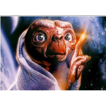 

Full Square/Round Drill 5D DIY Diamond Painting "E.T the Extra" 3D Embroidery Cross Stitch 5D Home Decor Birthday Gift FH077