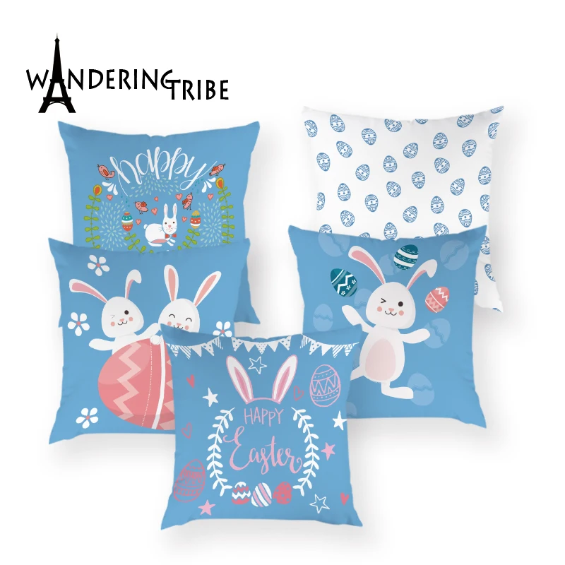 

Nordic cartoon throw pillows cover Rabbit Beautiful Home Decor cushions covers personalized For Home Living Room pillowcase car