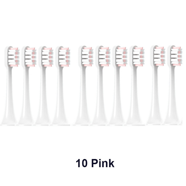 Brush Heads For xiaomi Mijia T300/T500/T700 Sonic Electric Toothbrush Soft Bristle  Nozzles with Caps Sealed Package