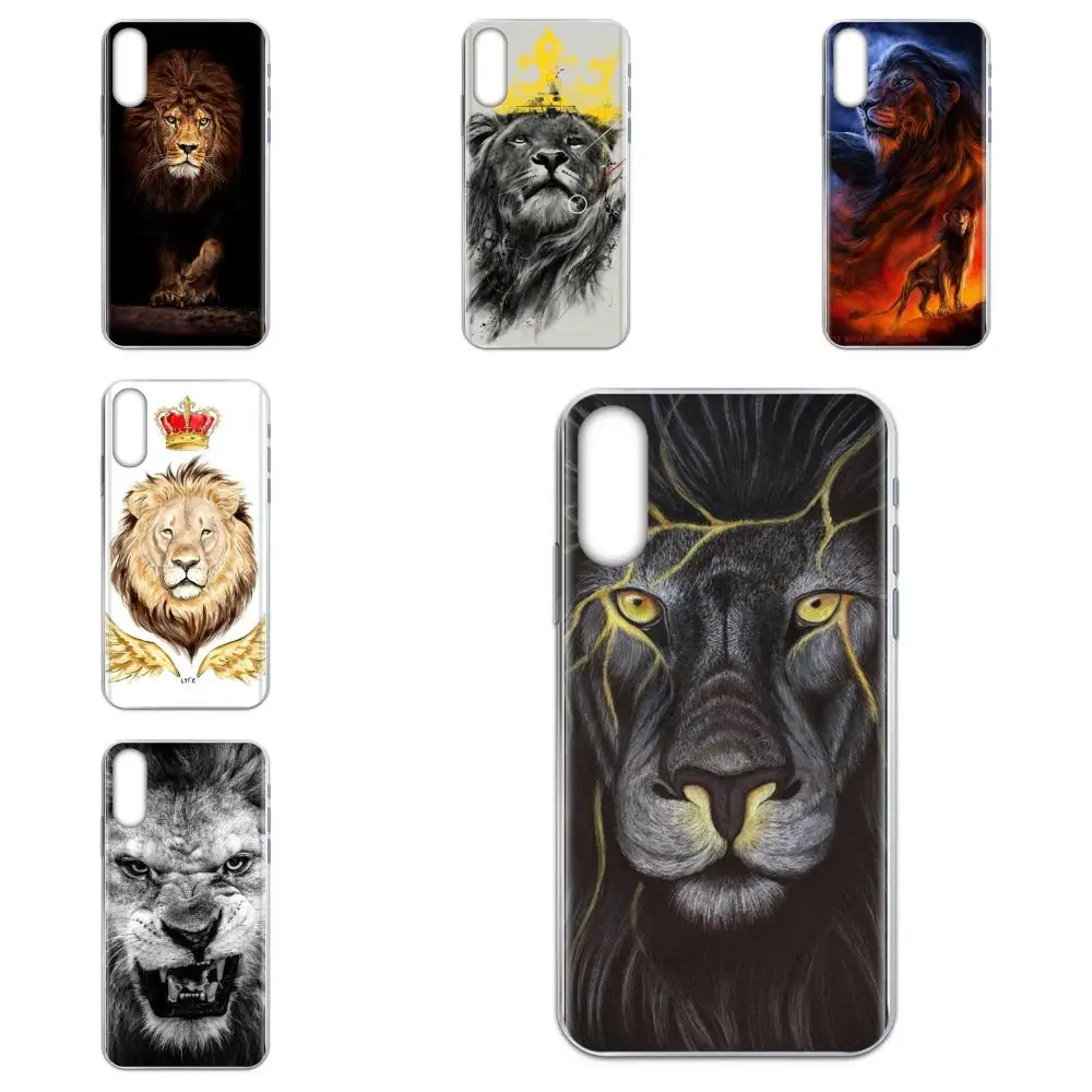 Мягкий модный чехол для Xiaomi Redmi Note 2 3 3S 4 4A 4X 5 5A 6 6A Pro Plus King Lion Красивые Животные |