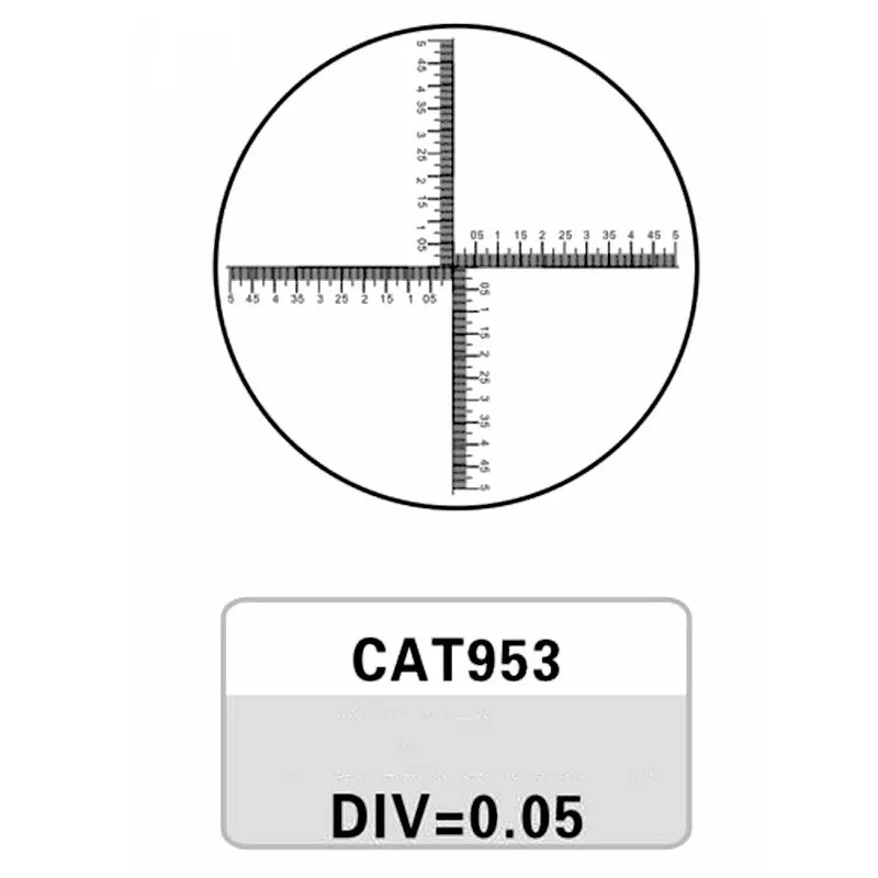 CAT945 микроскоп микрометр метрическая система микрометр