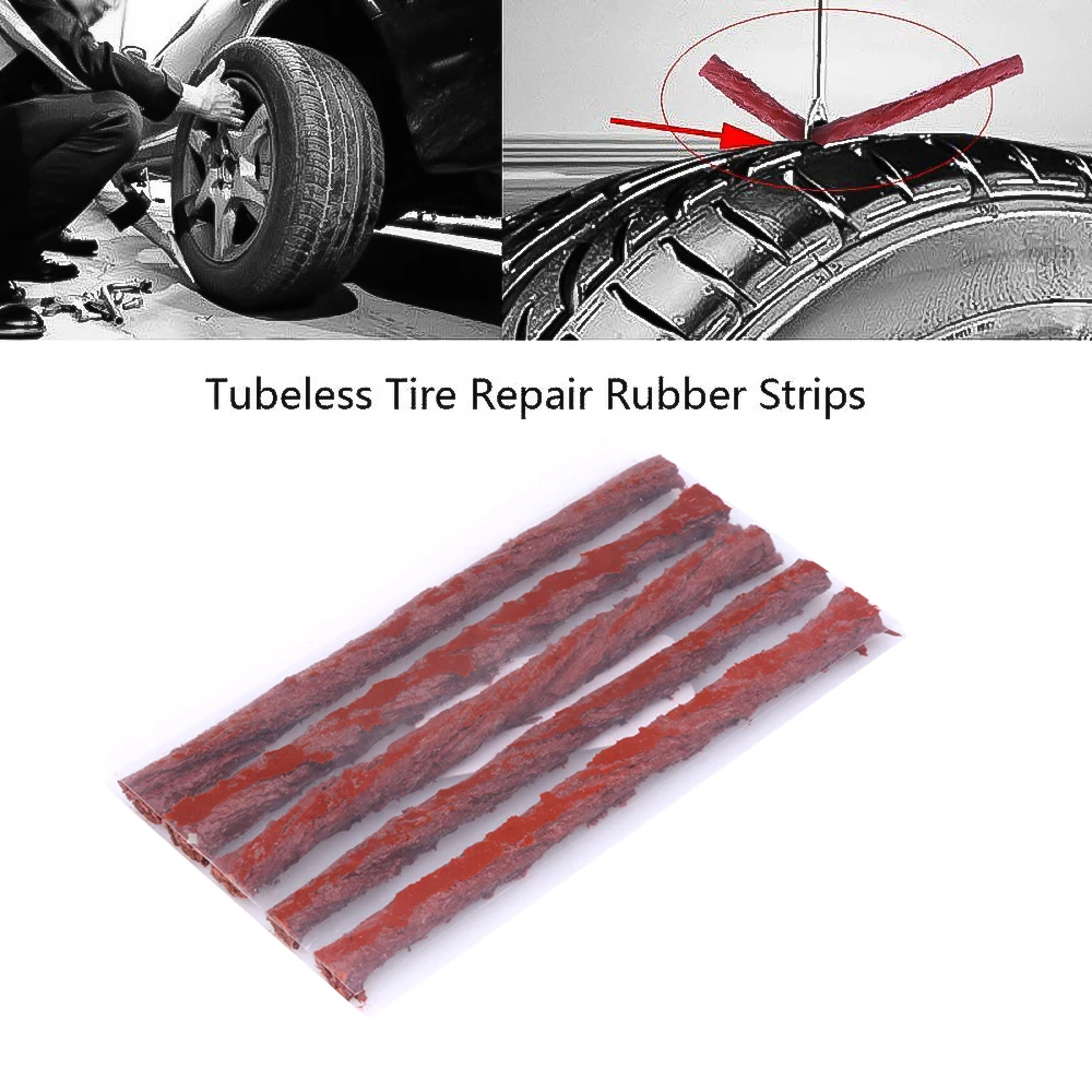 kit reparation crevaison pneu tubeless + 25 meches ,auto moto quad
