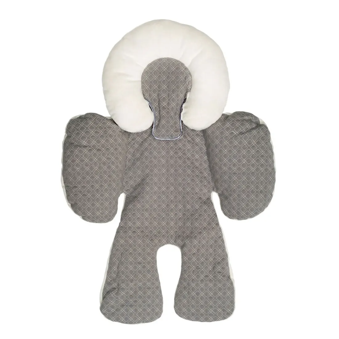 Водонепроницаемый коврик для детской коляски, аксессуары для автокресла, ремень для поддержки головы, защитный чехол на плечо, защитный коврик для шеи - Цвет: gray