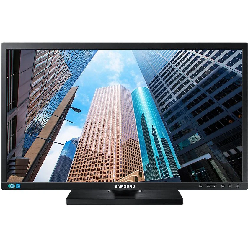 Монитор Samsung 24" S24E650DW черный PLS LED 16:10 DVI DisplayPort Mat HAS Pivot 250cd USB