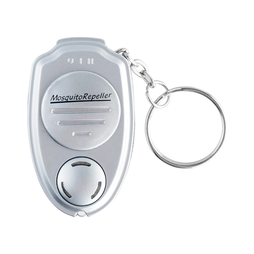 

Portable Ultrasound Mosquito Killer Repellent Outdoor Camping Keychain Mosquito Flies Insect Repellent With CR2032 Batteries