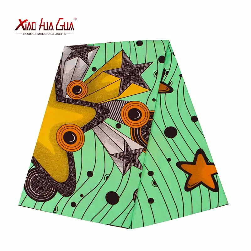 

Flower African Wax Polyester Wax Fabric The Cheapest Wholesale High Quality Ankara African Wax Printed Fabric FP6328
