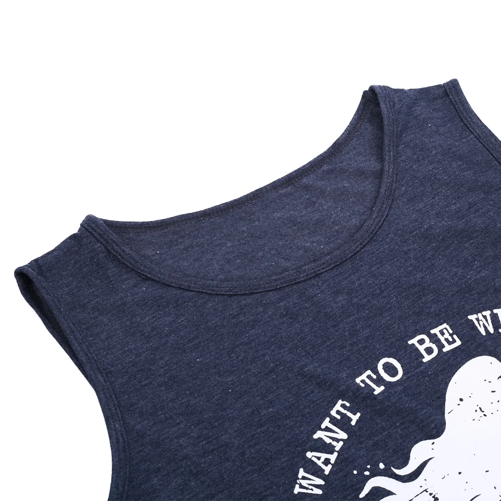 3XL Женская майка с круглым вырезом без рукавов The People Are Not Mermaid, летняя майка размера плюс, Повседневная Свободная Женская модная футболка