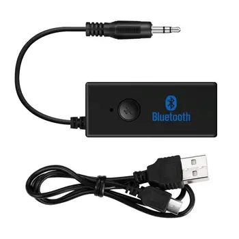 

Car Wireless Bluetooth Receiver Audio Transmitter Handsfree Adapter 3.5mm Bluetooth AUX Stereo Adapter Headphone Reciever TXTB1