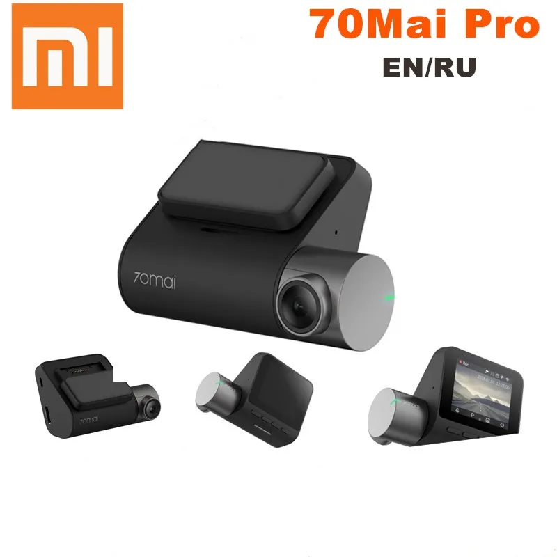 Xiaomi 70mai Pro Smart Dash Cam 1944 P HD Автомобильный видеорегистратор Камера 140 градусов FOV ночная версия Голосовое управление Defog английский/русский