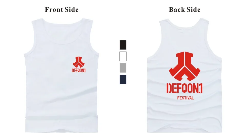Defqon 1 cotton tank tops oversize summer vest hardstyle streetwear fitness tank top men bodybuilding sleeveless shirt 4XL