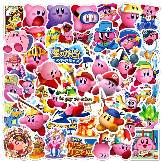 Graffiti Sticker Toy | Skateboard Luggage | Kirby Cute Sticker | Kirby  Stars - 50pcs Cute - Aliexpress